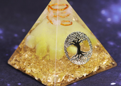 Orgonite Pyramid Tree Of Life Energy The Lucky Ceregat Pyramid Energy Converter To Gather Wealth And Prosperity Resin Decor